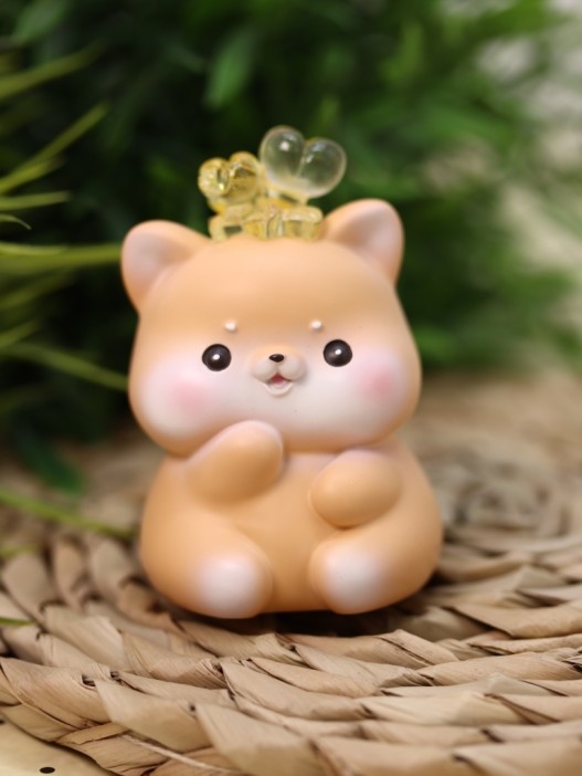 Ночник «Cute corgi» (8,5 см), пластик 