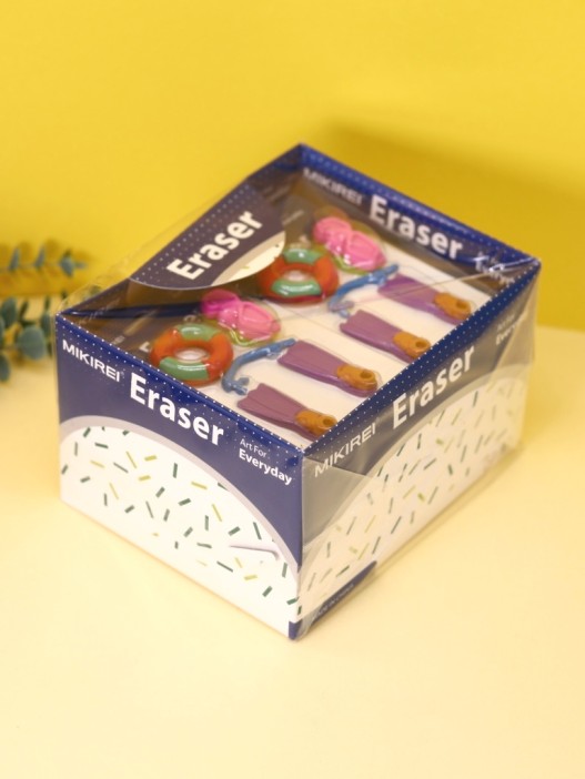 Ластики &quot;Sea&quot;, шоу-бокс 12 шт. 