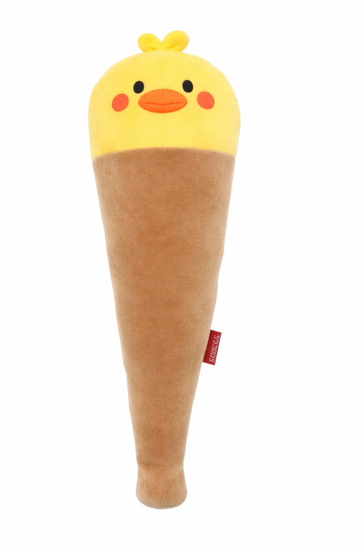 Мягкая игрушка-массажный молоток "Chick ice cream", yellow (10*35см) 