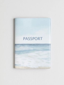 ОБЛОЖКА ДЛЯ ПАСПОРТА "Sea breeze", плотность 600 мкм