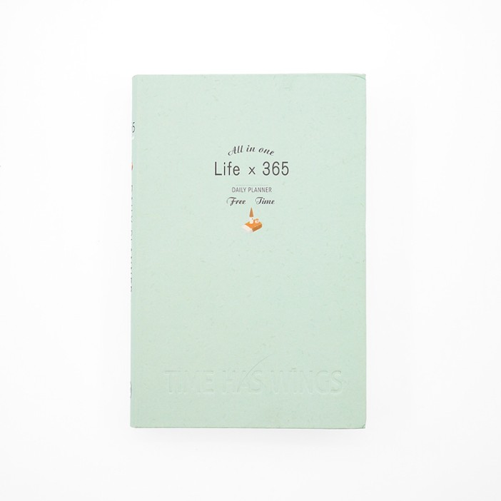 P702 ПЛАННЕР "LIFE 365" иллюстрированный (светло-зелёный) 