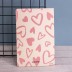Тетрадь (A5) &quot;Pink hearts chaotic&quot;, (13.5*20.5) 