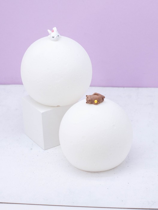 Ночник-антистресс &quot;Lunar bear&quot; (13 см), силикон 