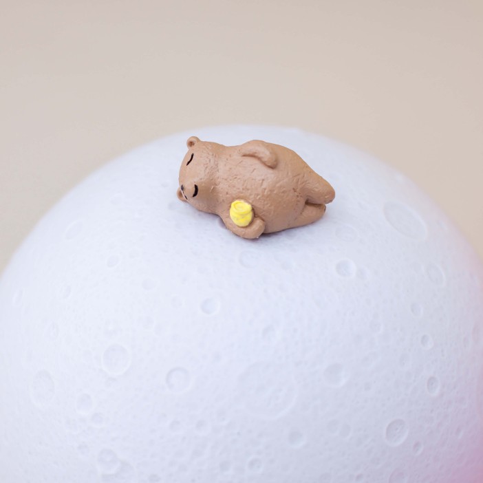 Ночник-антистресс &quot;Lunar bear&quot; (13 см), силикон 