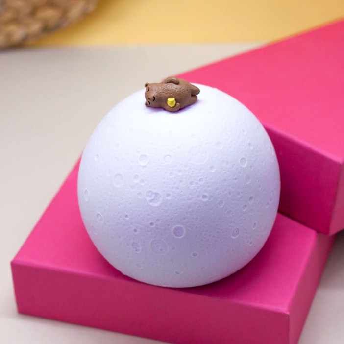 Ночник-антистресс &quot;Lunar bear&quot; (13 см), силикон 