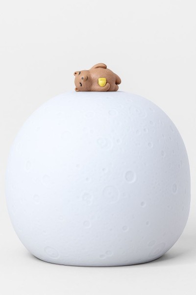 Ночник-антистресс "Lunar bear" (13 см), силикон 