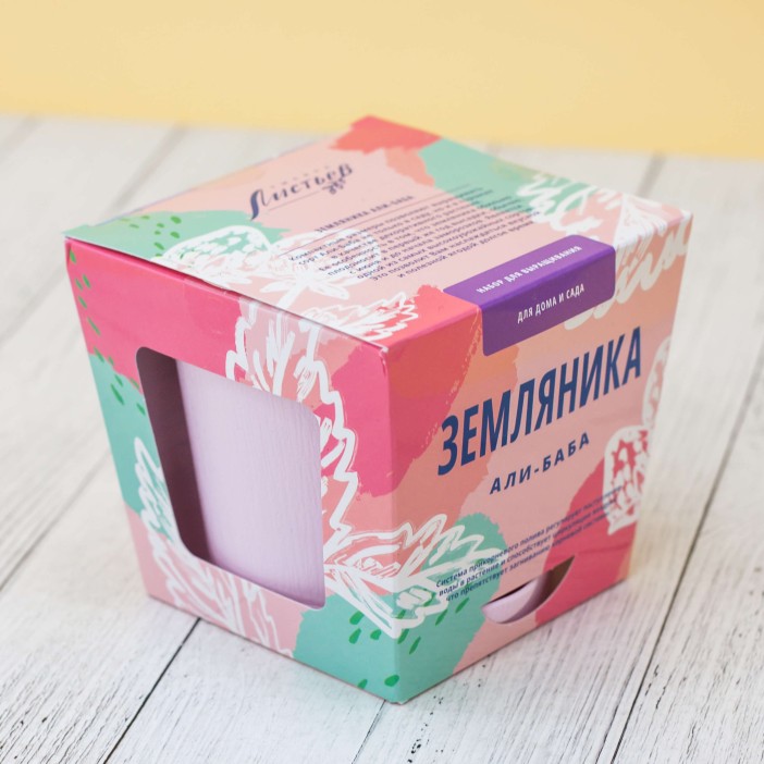 Набор для выращивания &quot;Тысяча листьев&quot;, &quot;Земляника Али-Баба&quot; 