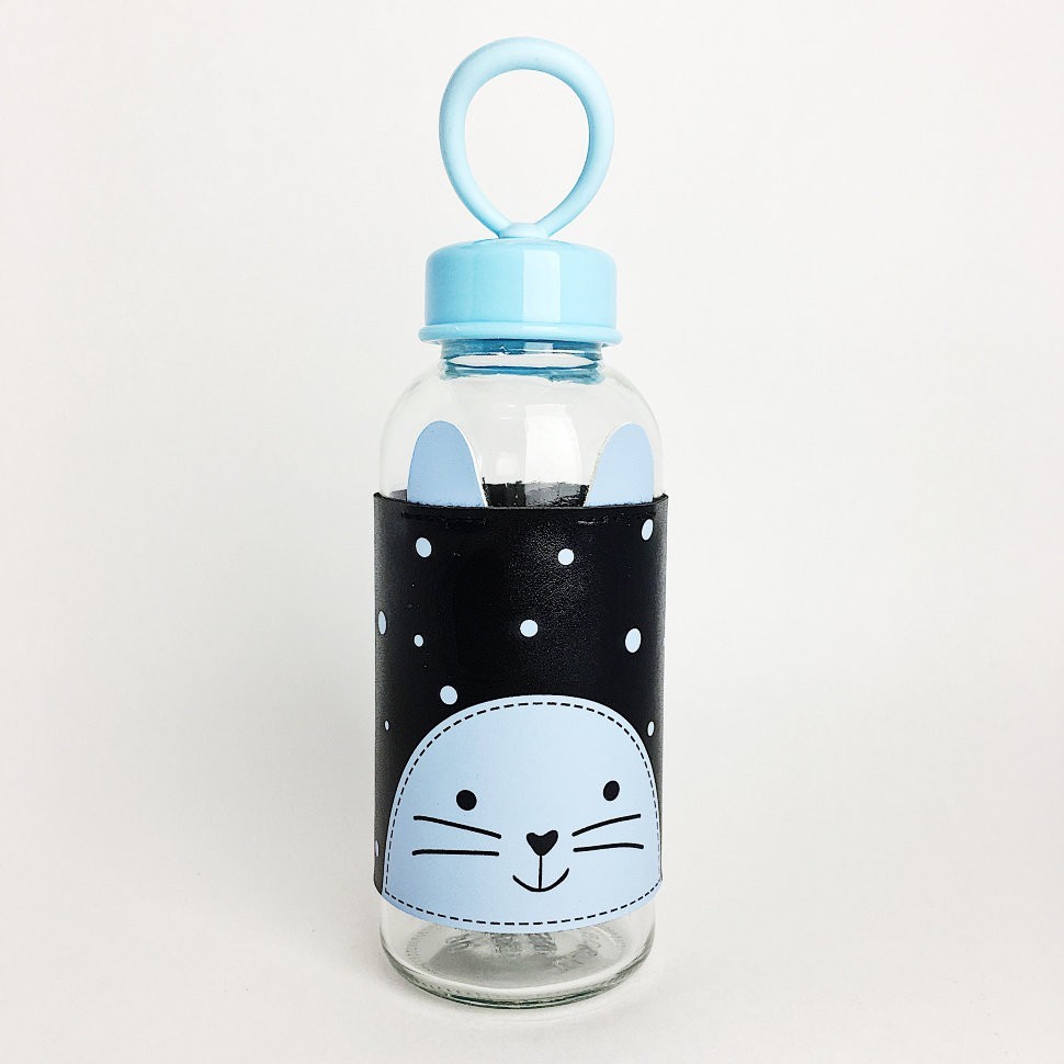 Бутылка "Animal dots" blue
