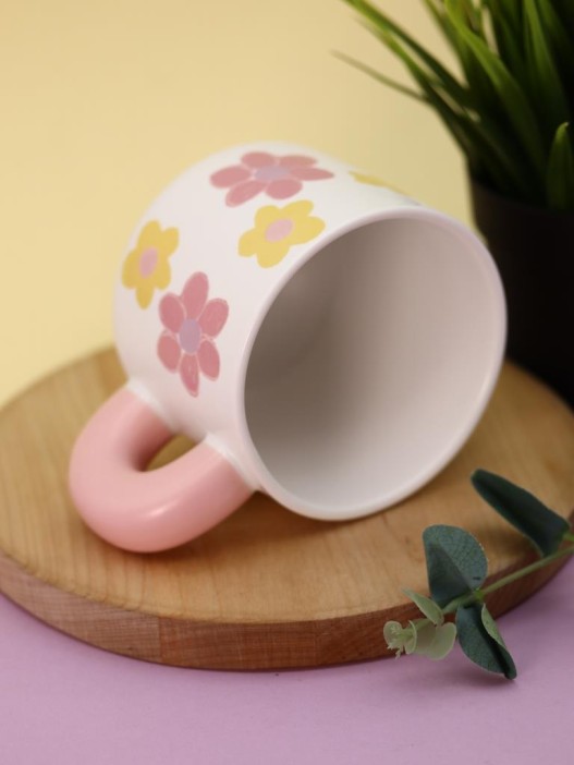 Кружка «Flower power», pink (450 ml) 
