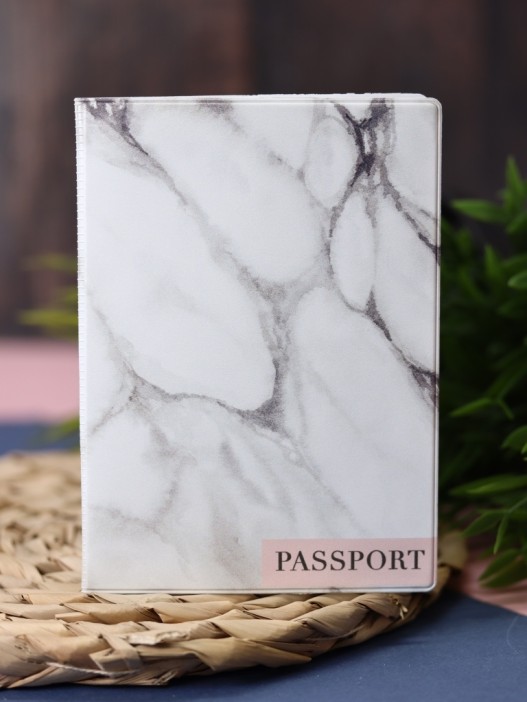 ОБЛОЖКА ДЛЯ ПАСПОРТА Marble, плотность 600 мкм 