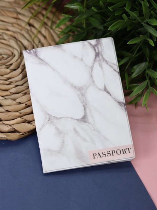 ОБЛОЖКА ДЛЯ ПАСПОРТА Marble, плотность 600 мкм 