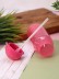 Бутылка "Classic" с трубочкой, pink (400 ml)