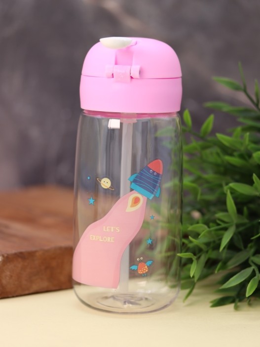 Бутылка «Funny cartoon», pink (400 мл) 