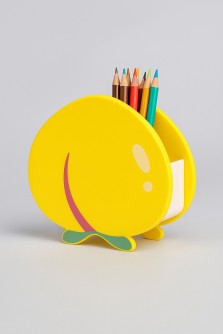 Органайзер для канцелярских принадлежностей "Sweet peach", yellow