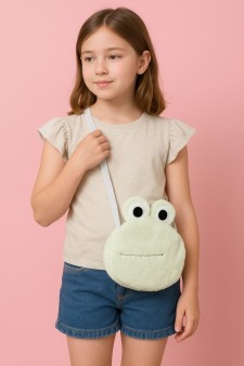 Сумочка плюшевая "Tiny pals", dino (21*19 см)