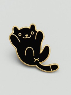 Значок металлический iLikeGift &quot;Hello cat&quot;