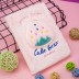 Блокнот плюшевый &quot;Cake bear&quot;, pink, 22 х 15 см, плотность 80 гр. 