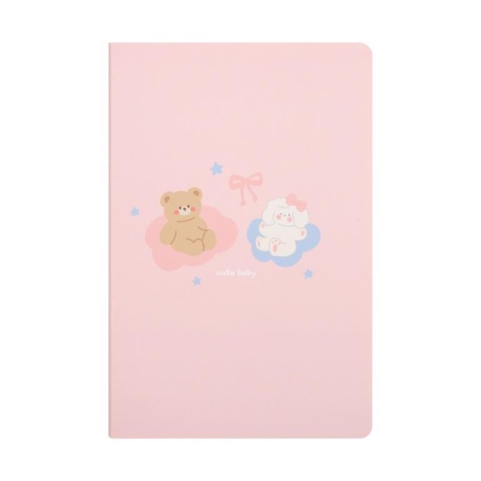 Блокнот (А5) "Animal friends", pink (14.5*21) 