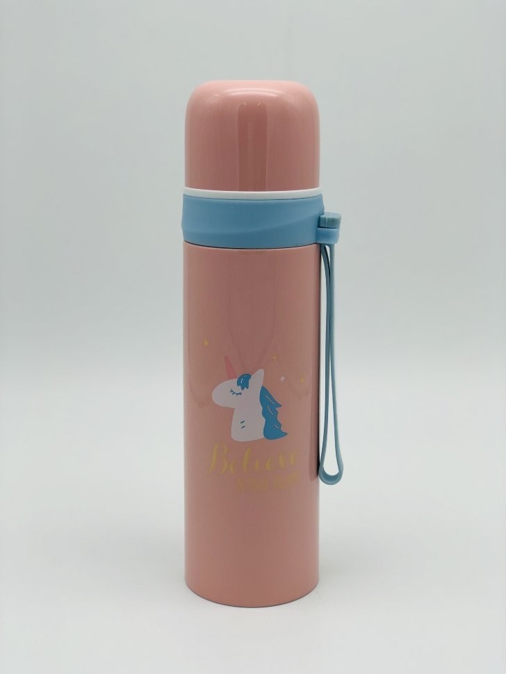 Термос "Big unicorn",pink