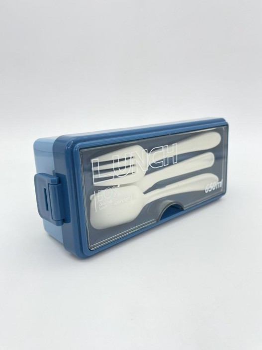 Ланчбокс &quot;Bright lunch&quot;, blue (650 мл) 