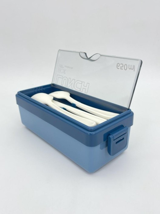 Ланчбокс &quot;Bright lunch&quot;, blue (650 мл) 