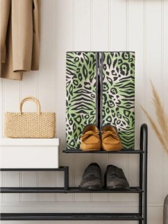 Чехол для обуви &quot;Исчезающая красота&quot; со складкой (40x32 см),3 цв.