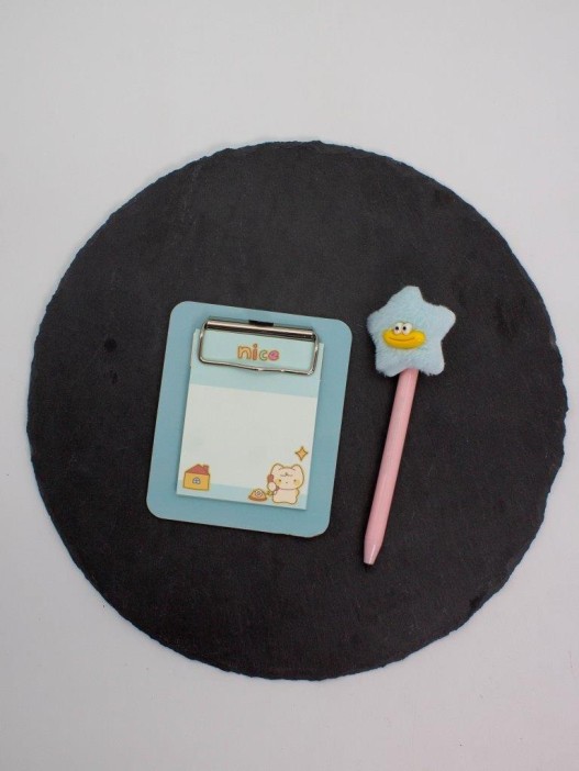 Блок для заметок с зажимом &quot;Nice phone notes&quot;, 30 л. 10*12 см 