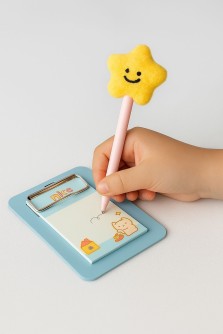 Блок для заметок с зажимом "Nice phone notes", 30 л. 10*12 см