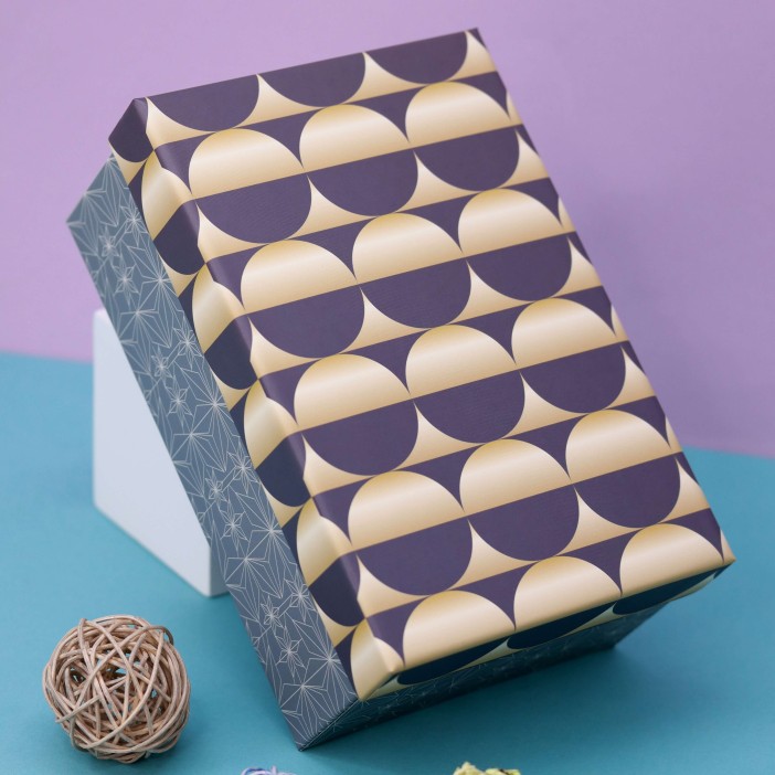 Подарочная коробка «Patterns 1», 21*14*8.5 