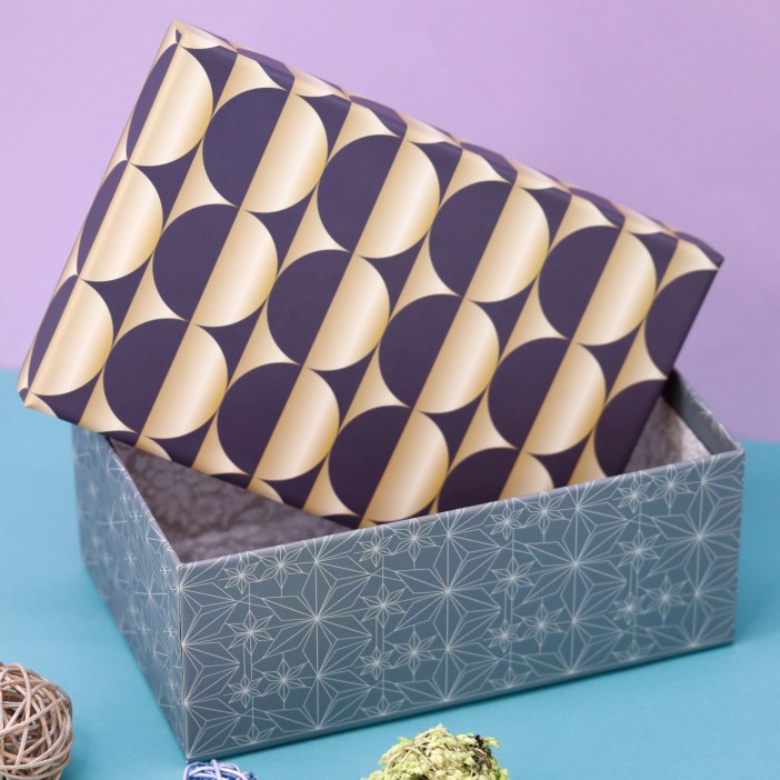 Подарочная коробка «Patterns 1», 21*14*8.5 