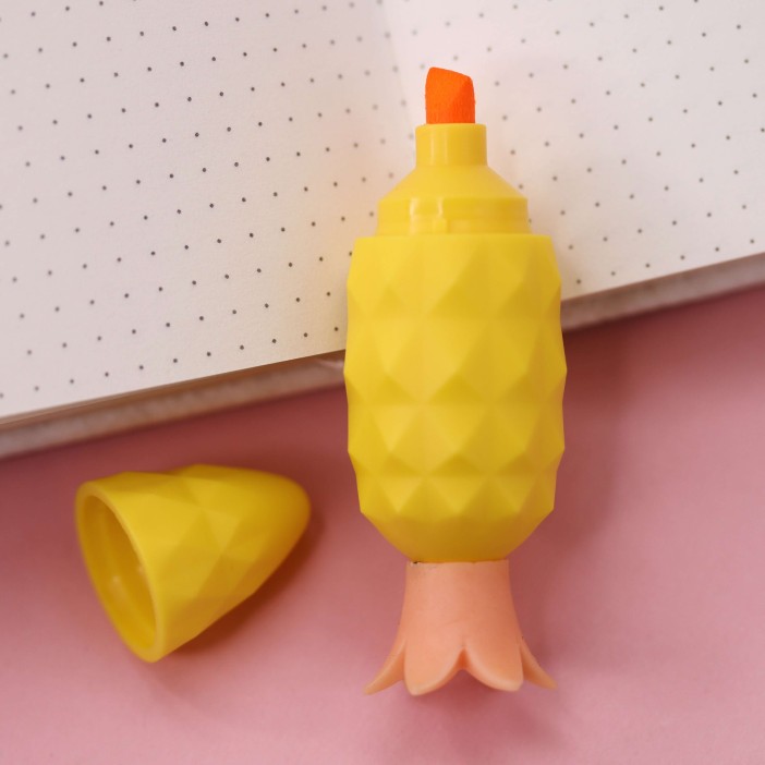 Маркер текстовыделитель "A pineapple", mix, шоу-бокс 36 шт.