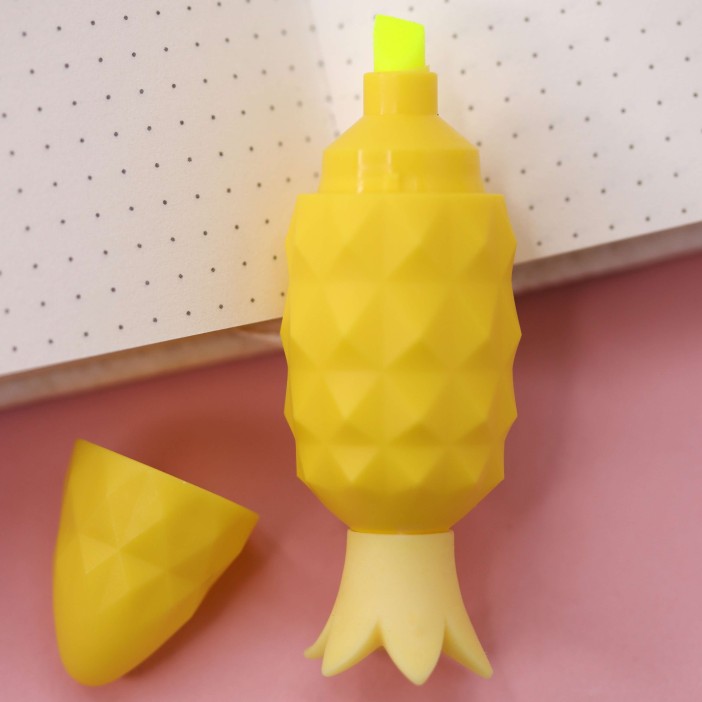 Маркер текстовыделитель "A pineapple", mix, шоу-бокс 36 шт.