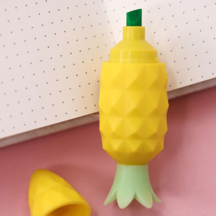 Маркер текстовыделитель "A pineapple", mix, шоу-бокс 36 шт.