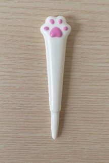 Ручка-сквиш "Soft paw", white