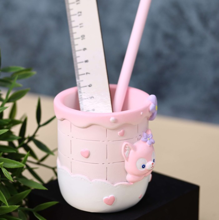 Подставка для канцелярских принадлежностей «Kitty», pink 