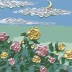 Картина по номерам на подрамнике Draw Me! "Желто-розовые цветы", (20*20 см)