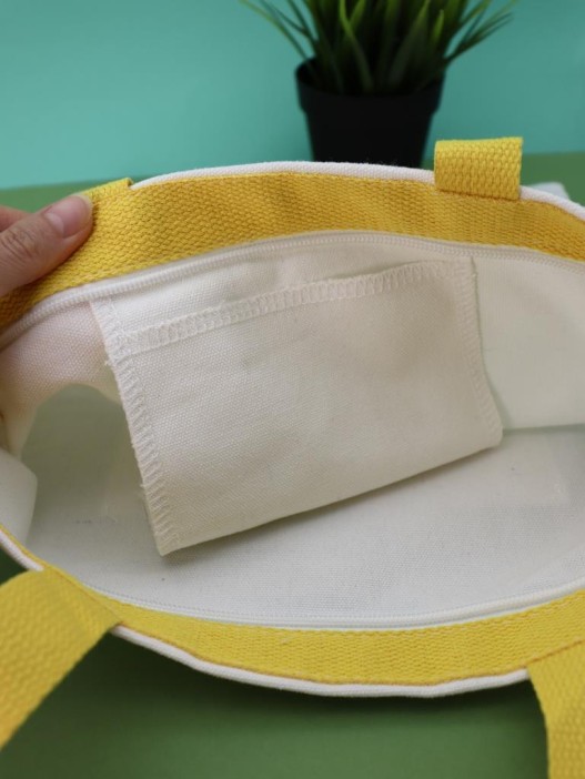 Сумка шоппер &quot;Capybara in a burger&quot;, white 