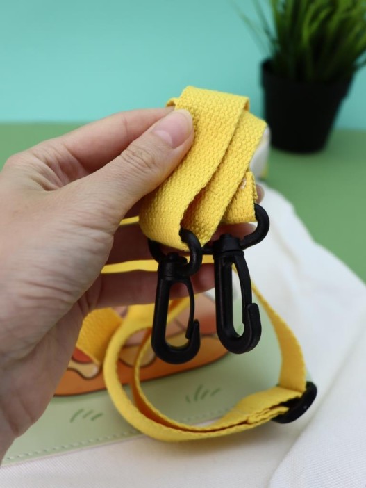 Сумка шоппер &quot;Capybara in a burger&quot;, white 