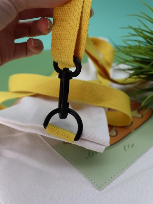 Сумка шоппер &quot;Capybara in a burger&quot;, white 