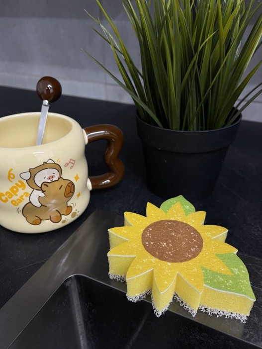 Губка для посуды &quot;Sunflower&quot; 