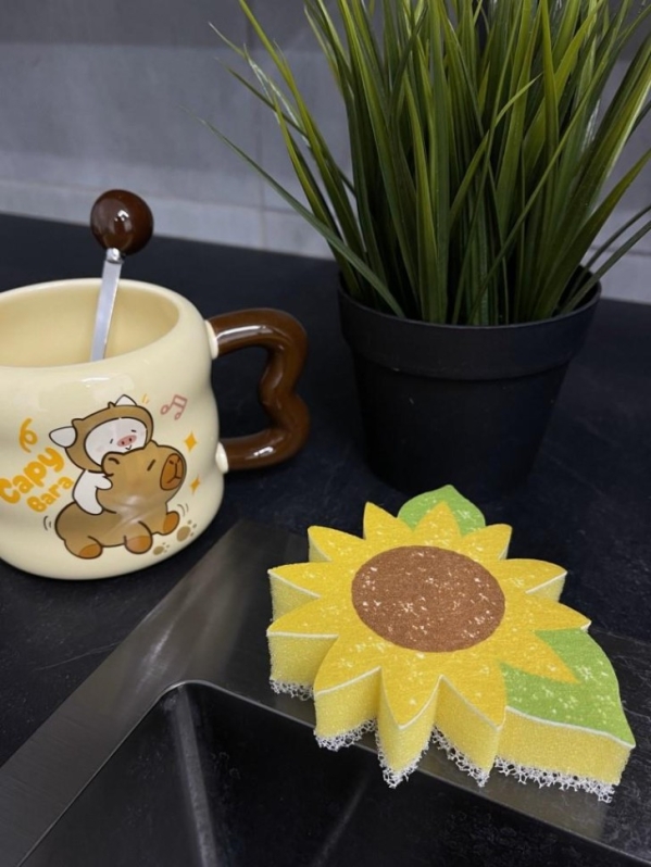 Губка для посуды "Sunflower"