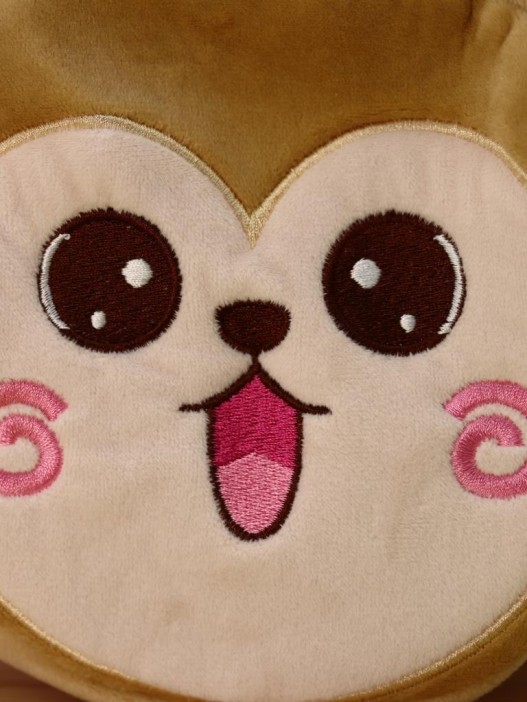 Сумочка плюшевая &quot;Monkey&quot;, brown (16*14 см) 