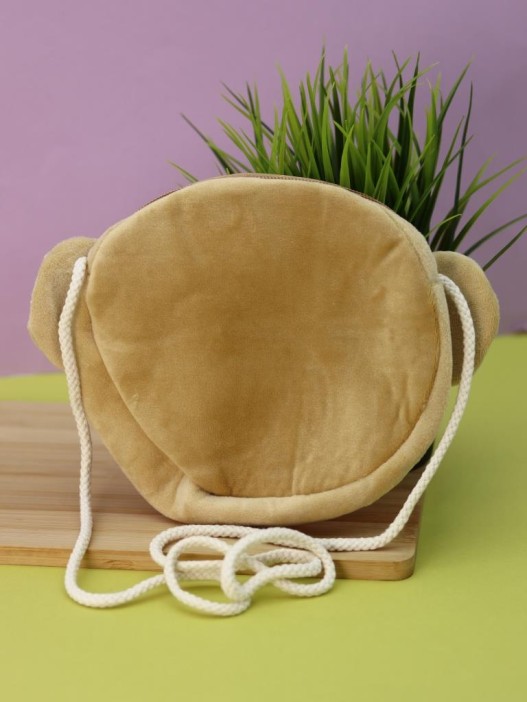 Сумочка плюшевая &quot;Monkey&quot;, brown (16*14 см) 