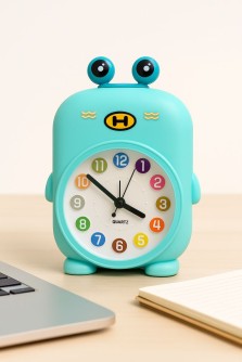 Часы-будильник «Rainbow dinosaur», blue