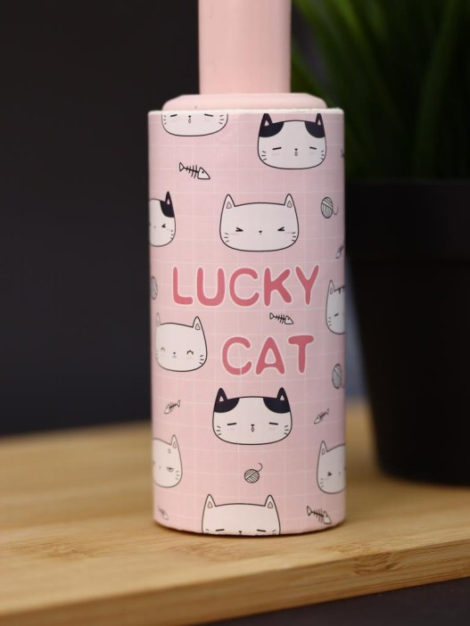 Ролик для чистки одежды &quot;Pink paw of a cute cat&quot;, 10 см*60 листов 