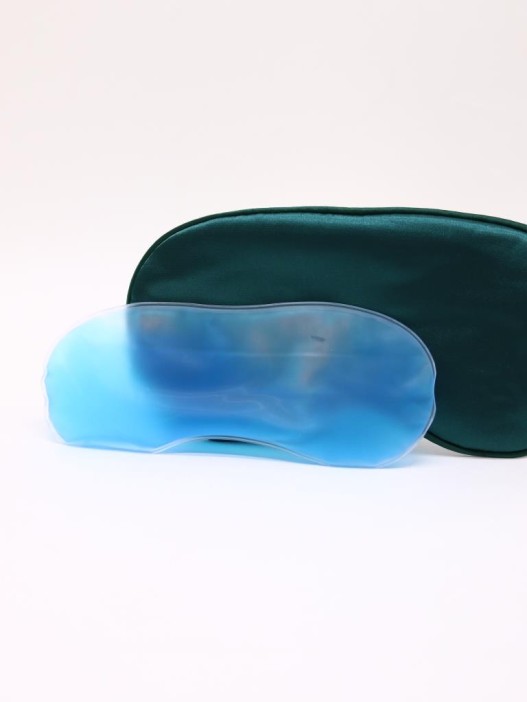 Маска для сна гелевая &quot;Silk dreams&quot;, green 