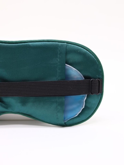 Маска для сна гелевая &quot;Silk dreams&quot;, green 