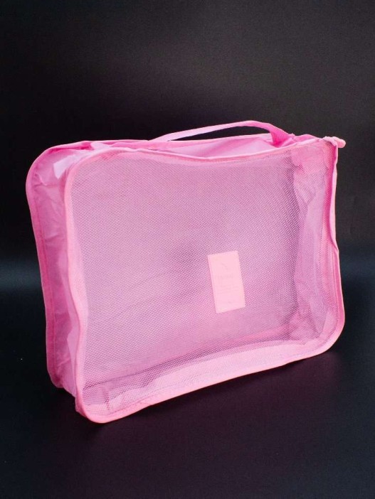 Набор органайзеров для путешествий 6 шт. &quot;Laundry pouch&quot;, pink 