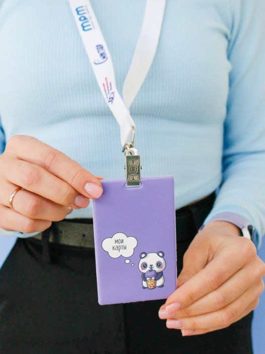 Держатель для карт «Sweet panda» (6,5 х 10,4 см) 