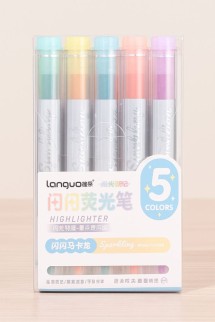 Набор блестящих маркеров 5 шт. "Sympathy", mix